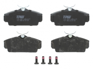 Купить GDB3168 TRW Тормозные колодки передние Примера P11 (1.6, 1.8, 2.0) без датчика износа